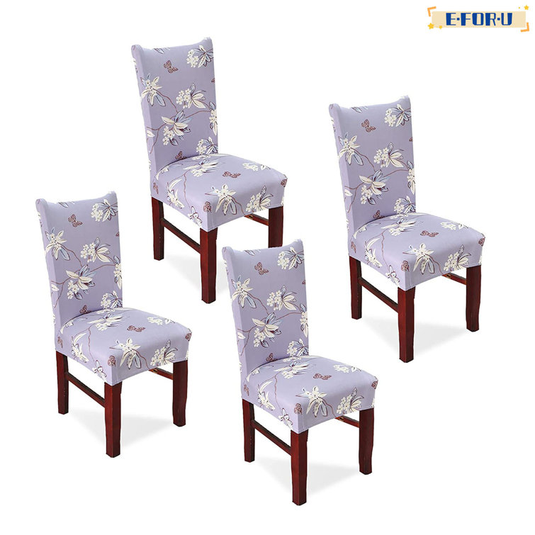 Rebrilliant Box Cushion Dining Chair Slipcover Wayfair